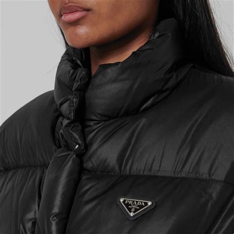 prada womens jacket|Prada puffer jacket ladies.